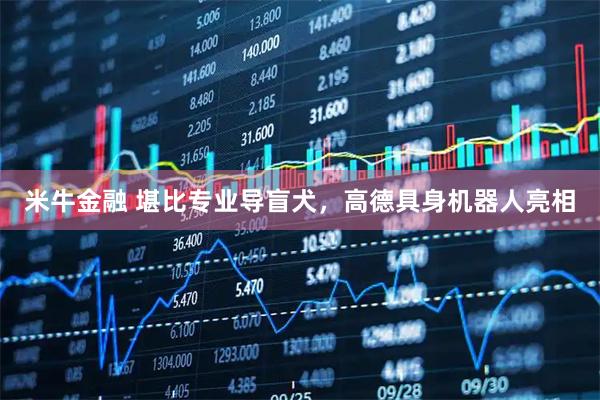 米牛金融 堪比专业导盲犬，高德具身机器人亮相